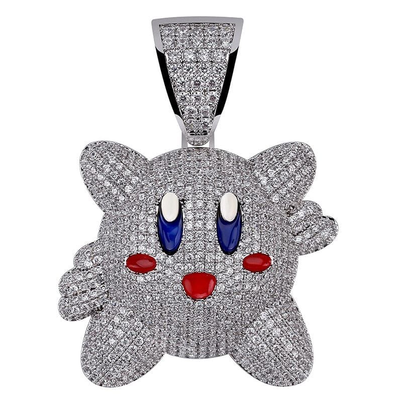 8.25ct Lab Diamond Gaming Pendant | IGI Certified VS+ | 10K White Gold