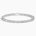 5ct Lab Diamond Tennis Bracelet | Emerald Cut | IGI Certified VS | 10K White Gold | 7 Inch