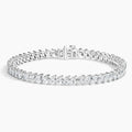 5ct Lab Diamond Tennis Bracelet | Marquise Cut | IGI Certified VS | 10K White Gold | 7 Inch