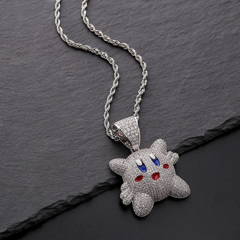 8.25ct Lab Diamond Gaming Pendant | IGI Certified VS+ | 10K White Gold