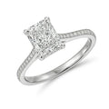 2.25ctw Radiant Cut VS2+ Lab Grown Diamond Solitaire Ring in 14K Gold